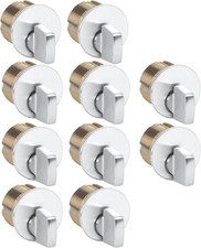 Key4less Thumb Turn Mortise Cylinder 1" Adams Rite Kawneer Vistawall Brass...