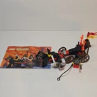 LEGO Bat Lord's Catapult 6027 Castle Fright Knights Complete Set Bat Lord Horse
