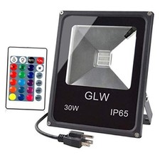 LED RGB Flood Light Stage Lighting, 30W Outdoor Color Changing 30W R G B 