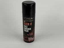 L’Oreal Paris Advanced Hairstyle Sleek It Frizz Vanisher Cream, 5oz w/Spout Seal