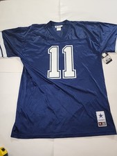 NFL Dallas Cowboys Authentic Apparel #11 Cole Beasley Jersey Blue Size XL NWT