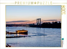 CALVENDO Puzzle Abendd mmerung bei Rodenkirchen 1000 Teile Puzzle quer  1000 Te