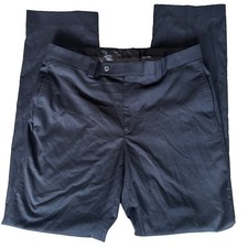 Calvin Klein Men's Skinny Fit Stretch Dress Pant/ Black / RN 90736/ 32w X 32l
