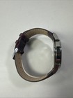 Caribbean Joe Burgundy Dial with White Numbers on a  matching Syn-Leather Strap — photo 3