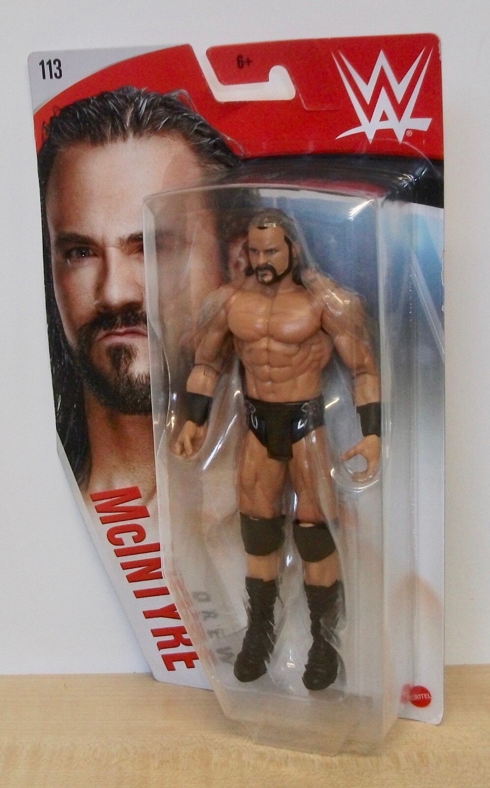 WWE - Drew McIntyre wrestling figure - Mattel Basics - Series 113 -
