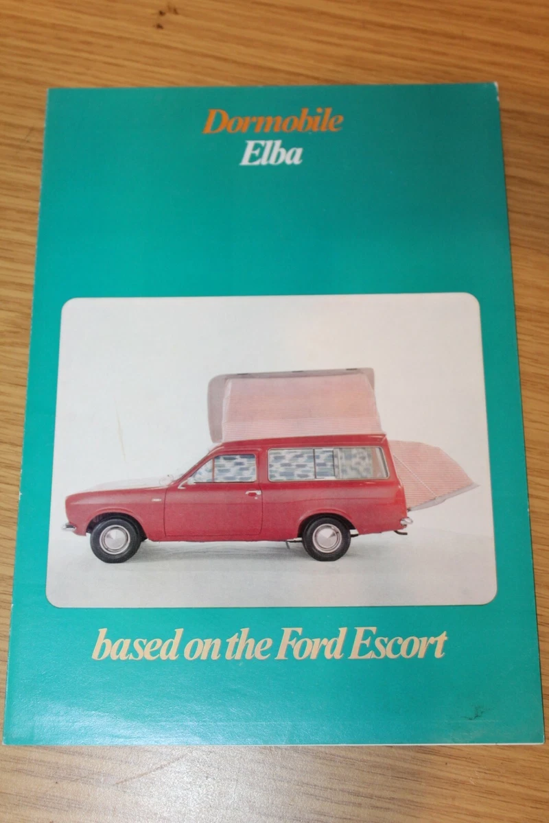 Dormobile Ford Escort 8 CWT De Luxe Van Elba Camper Conversion
