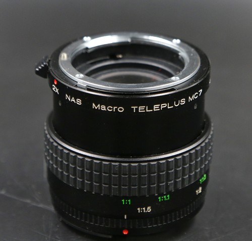 KENKO MACRO TELEPLUS MC-7 DUPLICATORE 2X + MACRO per NIKON Ai-S USATO COME NUOVO - Foto 8 di 16