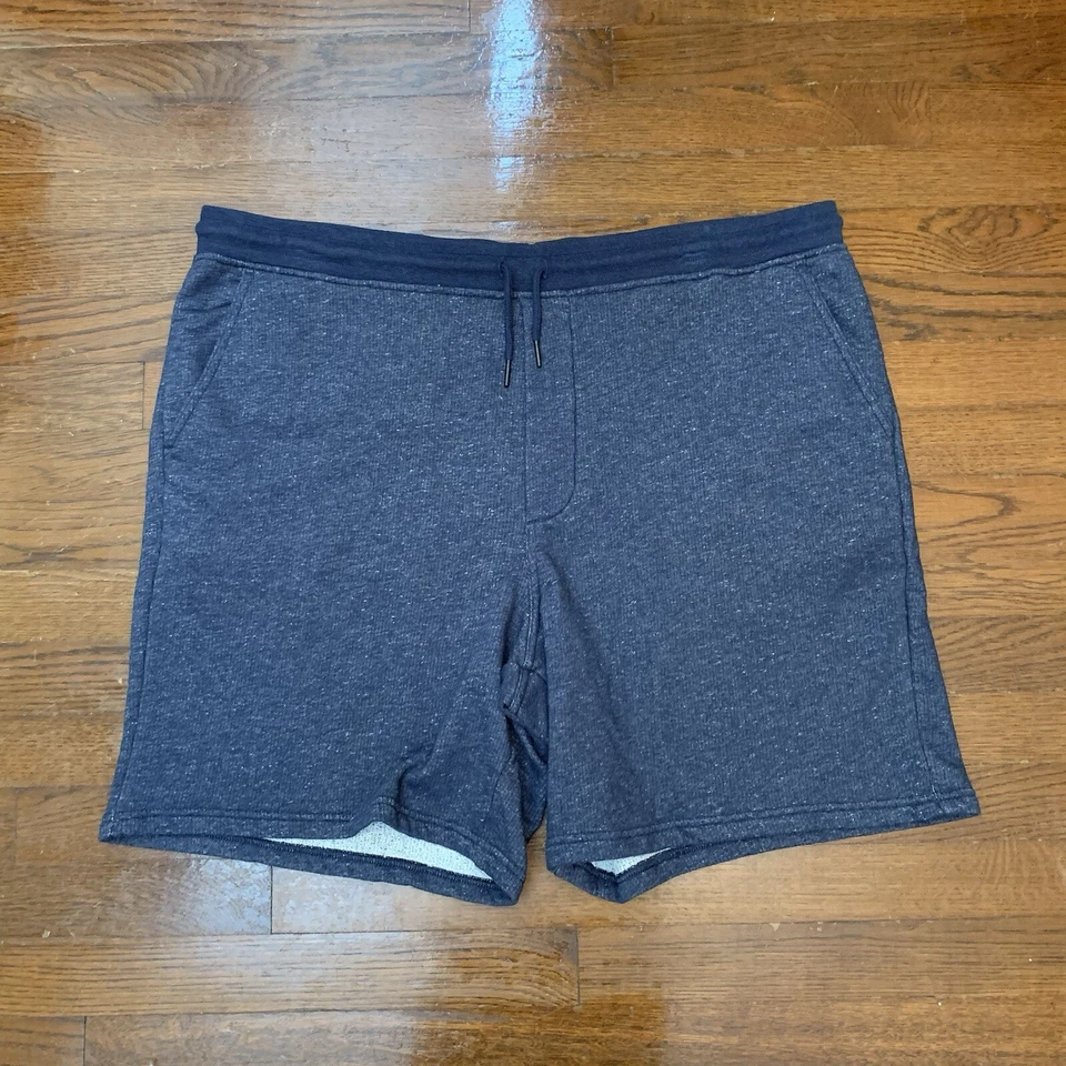 Pantalones Cortos para Sudar Patagonia Mahnya Polar Para Hombre Talla 2XL XXL Azul Marino Nuevos con Etiquetas Bolsillos Foto 2 de 4