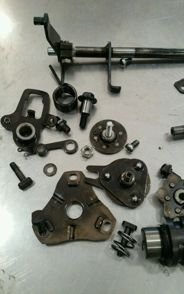 Suzuki Quadrunner LTF 250 1988 cambio de marchas conjunto de tambor eje de cambio #2 CQ4 Foto 2 de 4