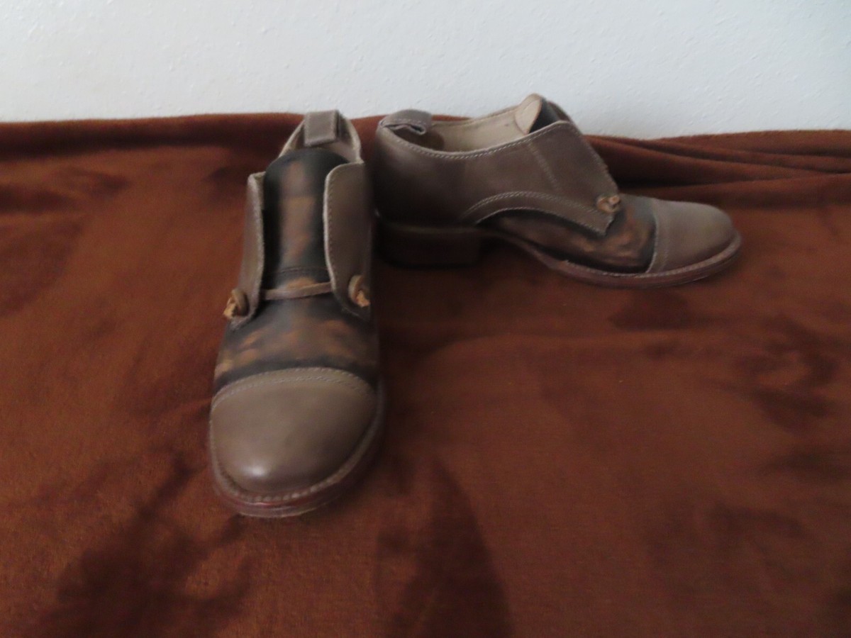 Freebird by Steven Mabel Brown Taupe Gray Leather Women’s Boots Slip On Size 10 Freebird By Steven Mabel Women Multi | Mercari main image 3