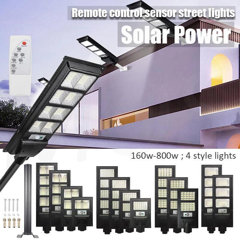 Solar street 2024 lights ebay