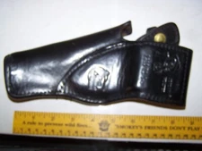 Don Hume "Jordan" Holster H286 No. 1-4" Black Leather