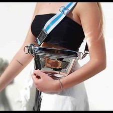 Argentinian vegan leather Belt Bag Fanny pack Ri oneras crossbody bag rose gold