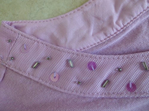 CAMICIA TOP GAP BAMBINO TAGLIA 12 XL NUOVA CON ETICHETTE FA OTTIMO REGALO LAVANDA PAILLETTES PERLINE VIOLA - Foto 4 di 8