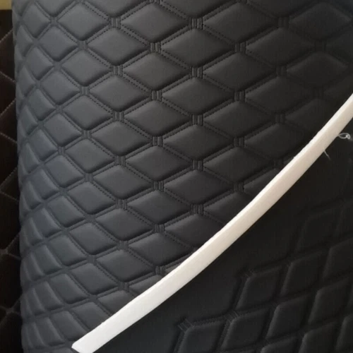 Hágalo usted mismo Tela de imitación de cuero Diamante Grueso Acolchado Esponja Parte posterior Material interior del automóvil - Imagen 21 de 33