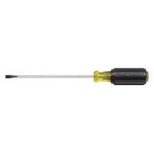 Klein Tools 601-6 3/16" Cabinet 6" Round Shank Tip Screwdriver