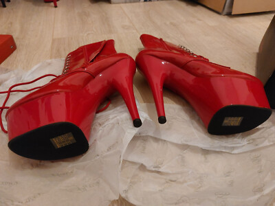 pleaser adore 1018 plateau stiefeletten