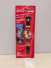 Mickey Mouse Euro Disney Coca Cola Aafes Children's Watch 1992