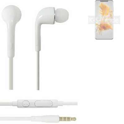 Kopfhörer für Huawei Mate 50 Pro headset Ohrstöpsel in ear plug weiß