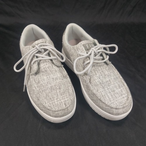 New Tidu Women's Arch Support Shoes Lace Up Orthopedic Sneakers Canvas Size 6 - Picture 13 of 14