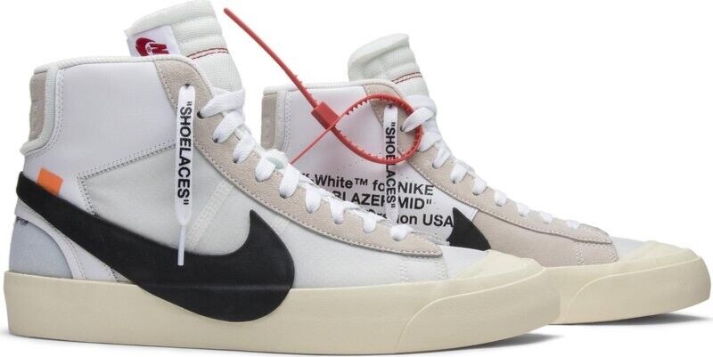 Nike x Off-White Blazer Mid 'The Ten' AA3832-100 Men's Size 6