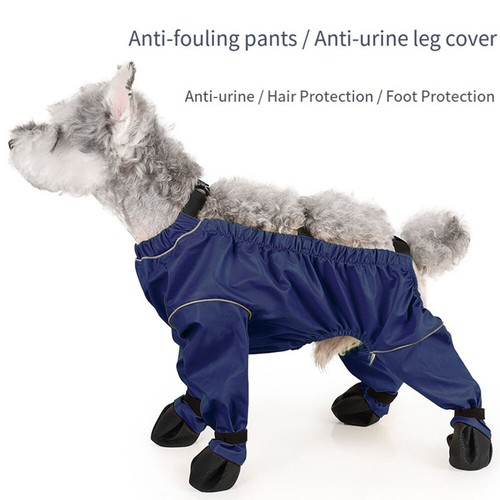 Breathable Pet Pants Prevents Floor Scratches and Dirt Outdoor Waterproof Pants+ - Picture 9 of 15