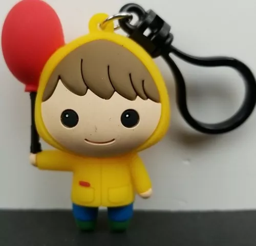 IT Georgie Series 3 Monogram 3D Figural Keyring Keychain Horror Scary Pennywise