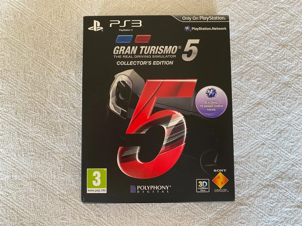 Gran Turismo 5 Collectors Edition PS3 - UK PAL VGC CIB Post Cards Guide Sleeve - Image 4 of 4