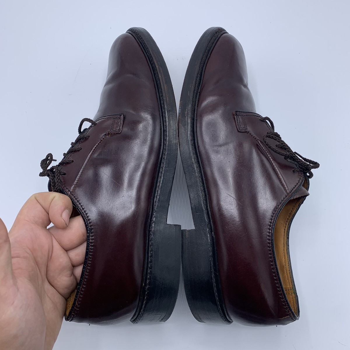Florsheim Imperial Shell Cordovan Plain Toe Derby Shoes Florsheim Imperial Shell Cordovan Plain Toe Derby Shoes