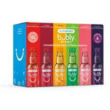 SodaStream Bubly Drops - Variety Pack - 6pk/1.36 fl oz: 