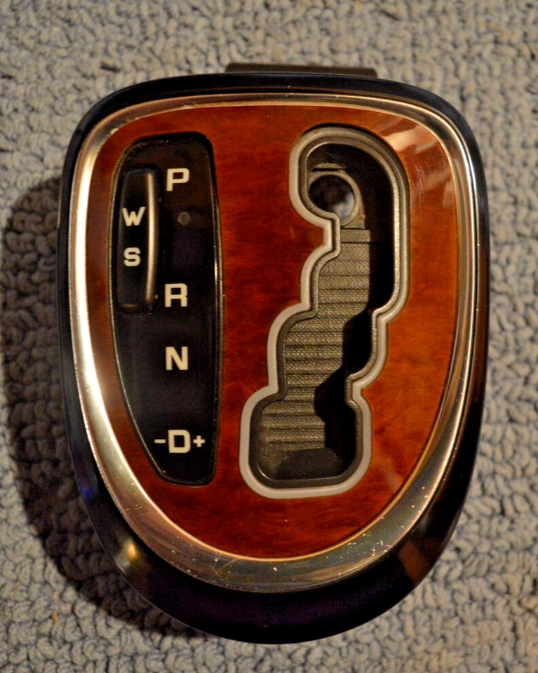 00-06 Mercedes W220 S500 S430 palanca de cambios bisel indicador de ajuste madera OEM Foto 2 de 4