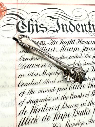 Antique Vintage Silver Plate Sugar Tongs Stunning Design - Picture 2 of 20