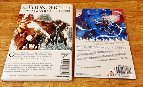 Thor For Asgard Hard Cover & Thor The Goddess Of Thunder Softcover Graphic Novel - Picture 2 of 2