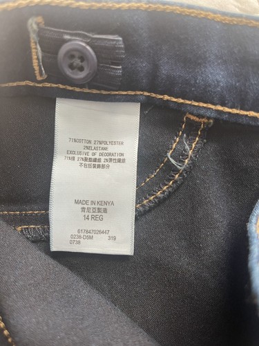 Levis Jeans Size 14 Regular Pull-On Jegging - Picture 5 of 7