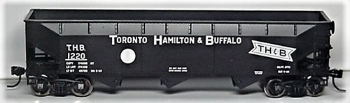Tolva offset Bowser RTR HO 42319 TH&B 70 toneladas #1220 | Zustand: New