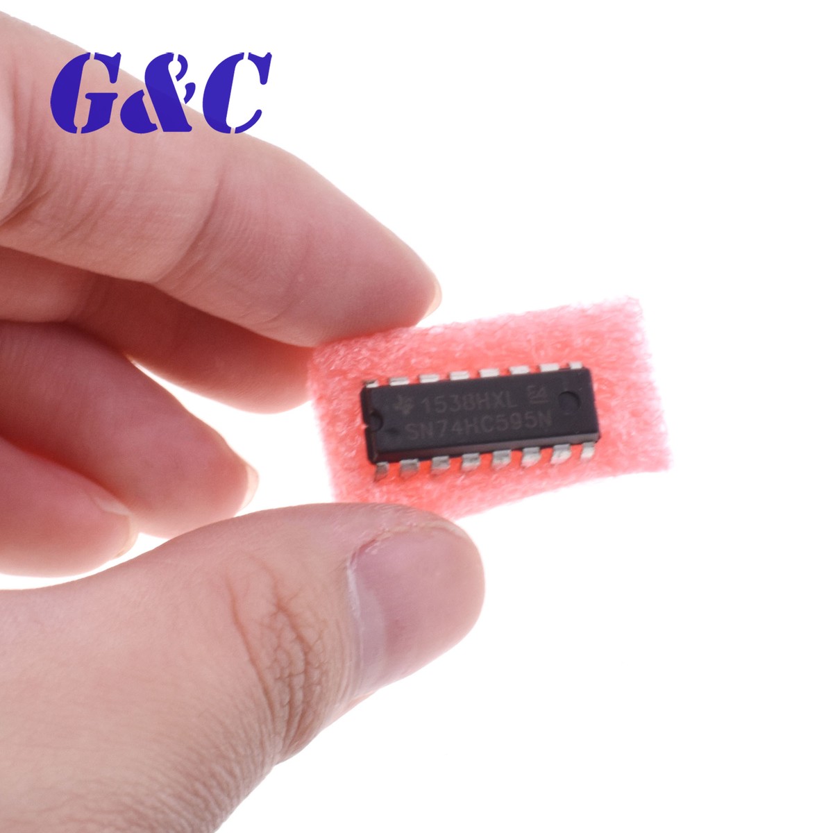 10PCS IC 74HC595 74595 SN74HC595N 8-Bit Shift Register DIP-16 NEW