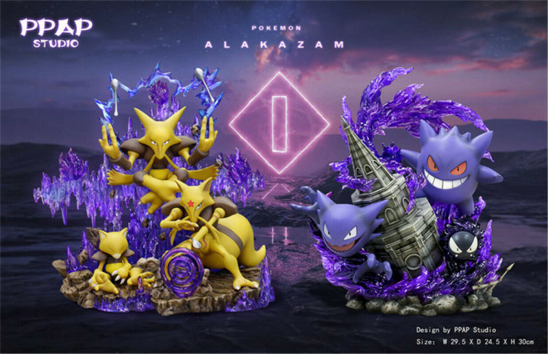 Pokémon Pokédex Series Mega Evolution #065 Alakazam Resin Statue - JB –  YesGK