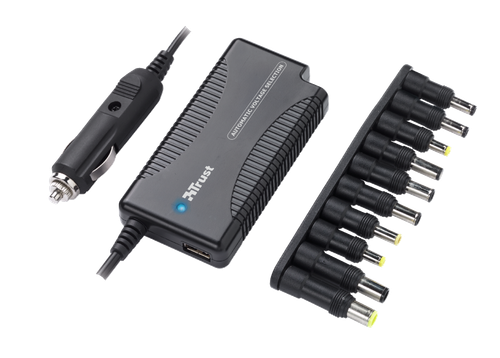 Trust Plug & Go 90W Laptop Charger for car/truck use |