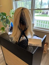 Jon Renau Wig GWYNETH 12”  Color: 22F16S8 Venice Blonde  Retails: $2,986.00!!