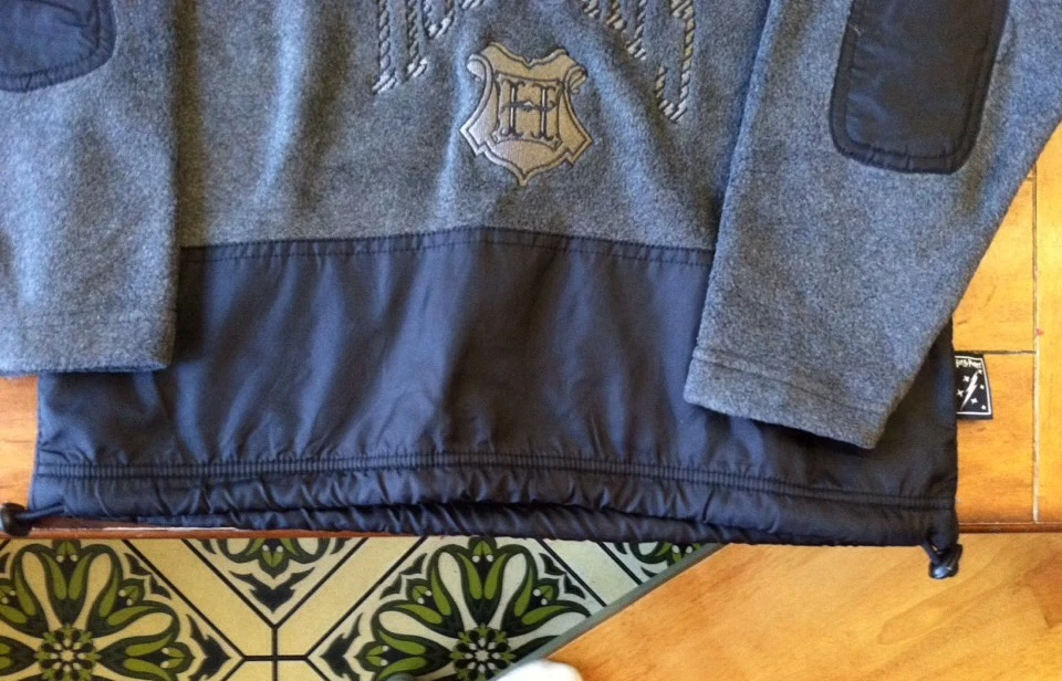 Темно-серый флисовый пуловер Warner Brothers Harry Potter размер 7/8 - Изображение 4 из 4