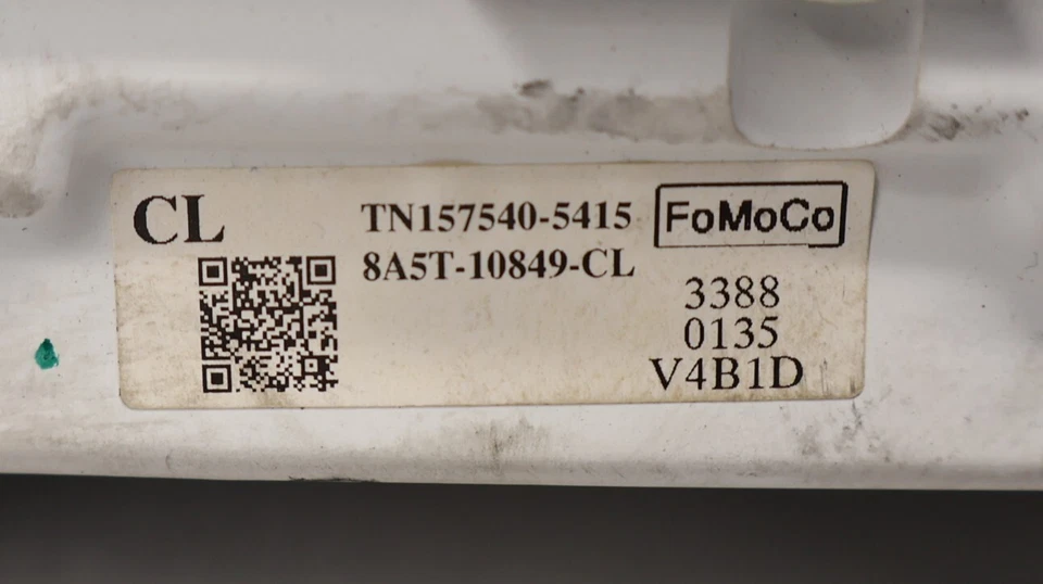 Lincoln MKS 2009 velocímetro Speedo Cluster 72 k OEM Foto 3 de 4