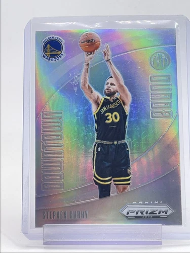 STEPHEN CURRY 2023-24 PANINI PRIZM DECA DOWNTOWN BOUND SILVER Q1713