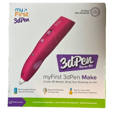 myFirst MFFP3304SA-RD01  3D Pen Make - pink Penna stampante 3D PCL 1.75 mm