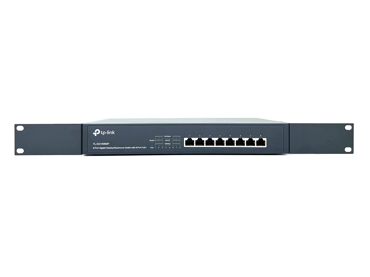 TP-Link TL-SG1008MP 8-Port Gigabit Desktop/Rackmount PoE+ Switch