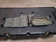 Blue Force Gear Chest Rig w/ Low-Profile General Purpose Pouch, Ranger Green