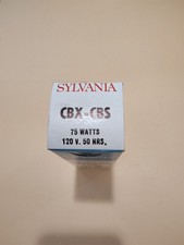 CBX-CBS Projection Bulb 120V 75W Specialty Lamp - SYLVANIA - NOS