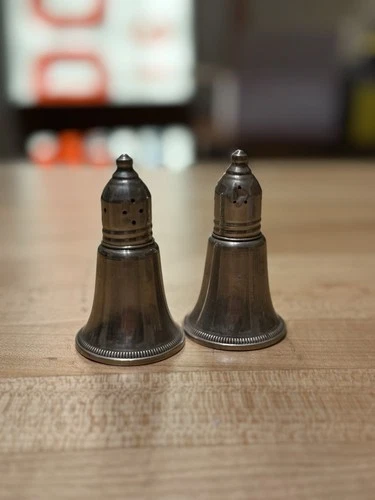 Sterling .925 Silver Weighted Salt And Pepper Shaker