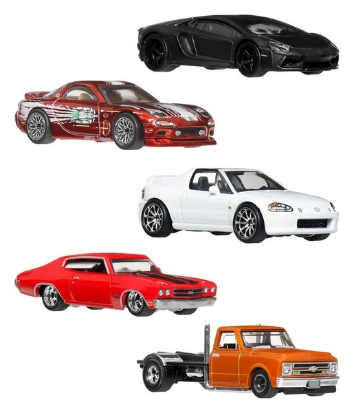 Hot Wheels Fast & Furious Premium Die-Cast 1:64 Sortiment (10)-image