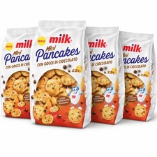 4x Mini Pancakes con Gocce di Cioccolato 200g Pronti Microonde Forno