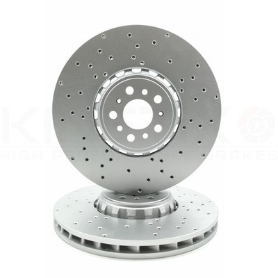 FOR BMW M5 F90 M8 F91 F92 F93 Competition FRONT LEFT RIGHT BRAKE DISCS PAIR 395m